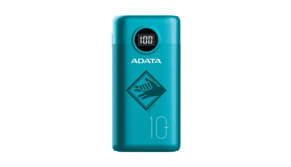ADATA 呪術廻戦 モバイルバッテリー 10000mAh USB-C入力ポートデジタルディスプレイ搭載 伏黒恵 ( ふしぐろめぐみ ) AP10000QCD-FUSHIGURO