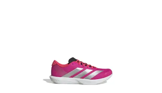 【走りが変わる一足】adidas アディゼロ BKランニングシューズ｜ショックピンクで軽快に走り出そう
