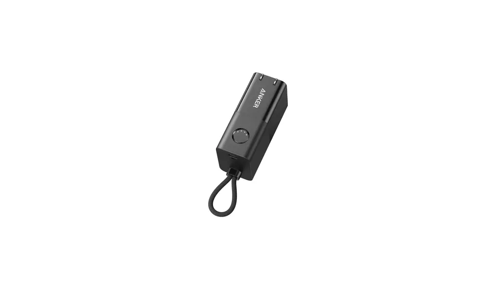 Anker 511 Power Bank (PowerCore Fusion 30W) / 小型 モバイルバッテリー / 5000mAh 30W出力 / コンセント一体型/USB Power Delivery/PowerIQ搭載/PSE技術基準適合/iPhone 16 / 15 Android iPad その他各種機器対応 (ブラック)