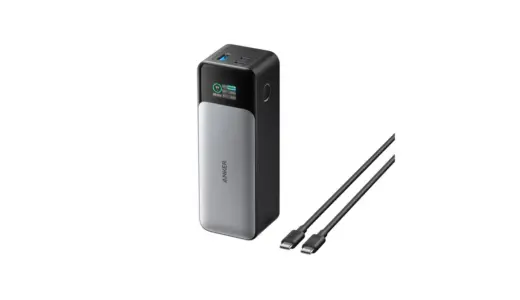 【持ち歩ける電源タワー】Anker 737 Power Bank (PowerCore 24000)｜140W超高出力＆24000mAh大容量モバイルバッテリー