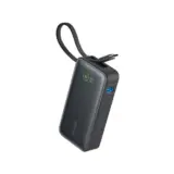【ケーブルいらずで即充電】Anker Nano Power Bank (30W, Built-In USB-C Cable)｜10000mAh＆LEDディスプレイ搭載のスマート相棒