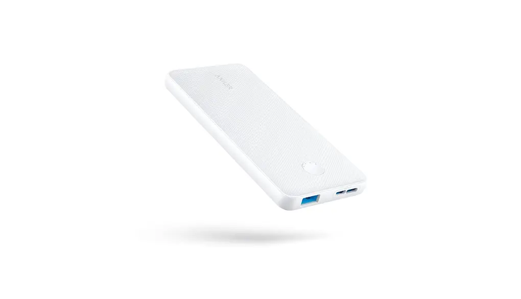 Anker PowerCore Slim 10000（モバイルバッテリー 大容量 薄型 10000mAh）【USB-C入力ポート/PSE技術基準適合/PowerIQ ＆ VoltageBoost/低電流モード搭載】iPhone ＆ Android 各種対応（ホワイト）