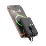 【4台同時充電の切り札】aopiata モバイルバッテリー K9-H｜10000mAh＆ケーブル内蔵の新定番
