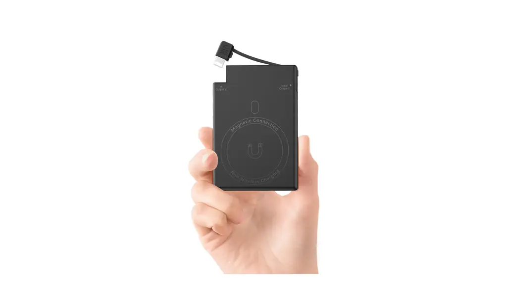 Auskang モバイルバッテリー 5000mAh 軽量 小型 マグネットリング付き ケーブル内蔵 Lightningケーブル内蔵 iPhone14 Pro /14/13/13 Pro Max/12/12 Pro Max/XR Airpodsなどに対応 入出力Type-Cポート搭載 LED残量表示 持ち運び便利 スマホ充電器 旅行/アウトドア/出張/キャンプ/防災/停電対策/緊急用【PSE認証済】