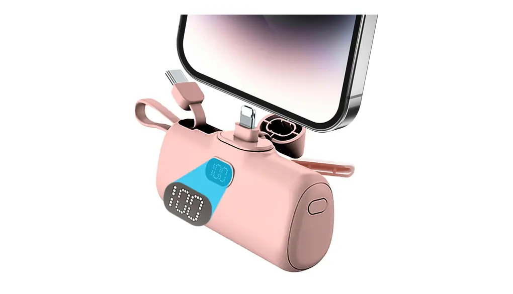 BEGABERモバイルバッテリー 6000mAh 軽量 小型 約94g 充電 器 2台同時充電 携帯充 電器 スマホ充 電 器 持ち運び便利 コードレス 直接充電アンドロイド LCD残量表示 機内持ち込み可 旅行/出張/アウトドア/停電対策/防災 iPcd/iPhcne/Andrcid各種スマホ対応PSE技術基準適合(ピンク iPhone5-14対応)