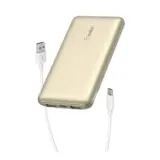 【40時間の安心電力】Belkin モバイルバッテリー BPB011 10000mAh｜3台同時充電＆スリム設計で外出をもっと自由に