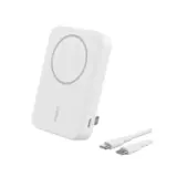 【Belkin Qi2対応】10000mAhワイヤレスモバイルバッテリー｜15W急速充電＆3台同時対応、キックスタンド搭載の万能モデル