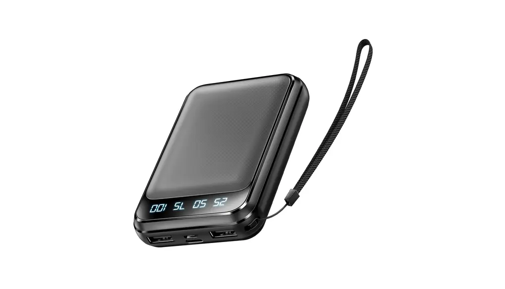 モバイルバッテリー 小型 大容量 22800mAh 【超軽量180g 2台同時充電】 急速充電 2個USB出力ポート搭載 LCD残量表示 スマホ 充電器 携帯充電器 2way入力 パススルー機能 ストラップ付き 携帯バッテリー コンパクト 持ち運び便利 機内持ち込み可能 パワーバンク 安全設計 多種保護 アウトドア/旅行/出張/防災/停電対策/緊急用 iOS/Android各種他対応 (黒色)