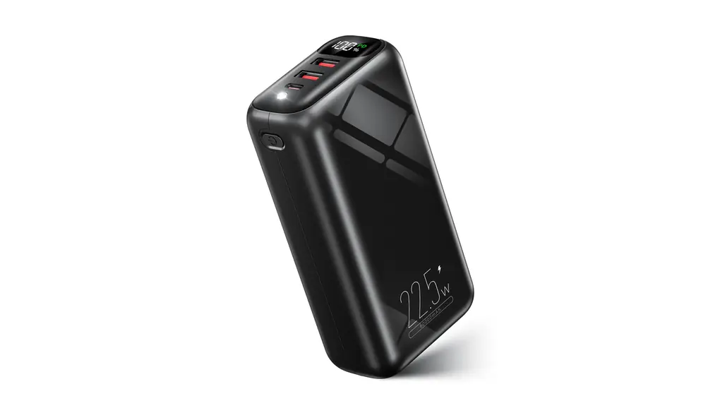 モバイルバッテリー 大容量 【2025新設計・60000mAh大容量・PD20W急速充電】 バッテリー 携帯充電器 3台同時充電可能 Type-C入出力ポート 最大27W出力 USB-A出力ポート 22.5W スマホ充電器 LCD残量表示 コンパクト LEDライト iPhone/Android各種スマホ対応 PSE技術認証済 安全回路保護 アウトドア/停電/防災緊急用