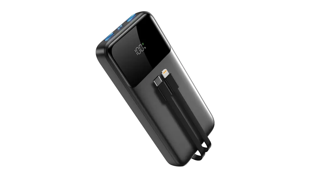 モバイルバッテリー 大容量 【40000mAh・2025新登場】22.5W急速充電 五台同時充電可能 LCD残量表示 最大2.25A出力 2本ケーブル内蔵 軽量 タイプc スマホ充電器 低電流対応 携帯充電器 iPad/iPhone/Android各種スマホ対応 持ち運び便利 PSE認証済み&安全回路保護 旅行/出張/アウトドア/キャンプ/防災停電対策 日本語取扱説明書 EchoByte