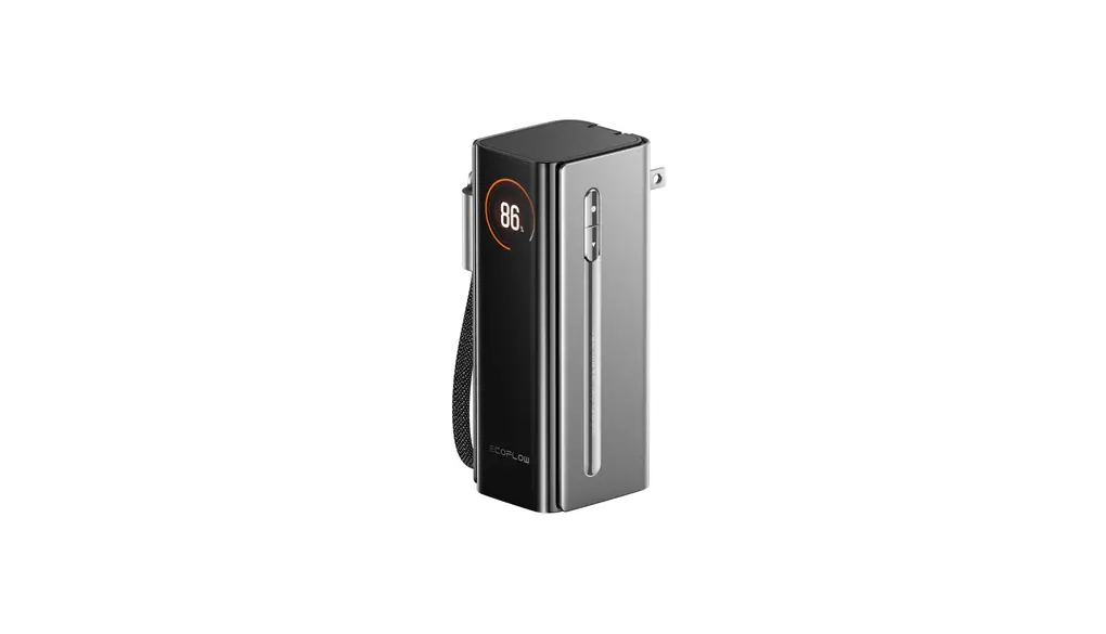 EcoFlow RAPID Pro 3-in-1モバイルバッテリー 10000mAh 67W【急速充電/モバイルバッテリー+折りたたみ式ACプラグ+USB-Cケーブル一台三役/大容量/２台同時充電/コンパクト設計/残量表示/過熱防止/iPhone、Android、PC、タブレット、ゲーム機、スマートウォッチ等各種機器対応/機内持ち込み可】