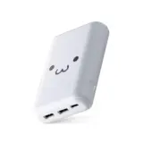 【大容量×かわいいデザイン】エレコム モバイルバッテリー 10050mAh DE-C15L-10050WF｜iPhone＆Android対応のおまかせ急速充電