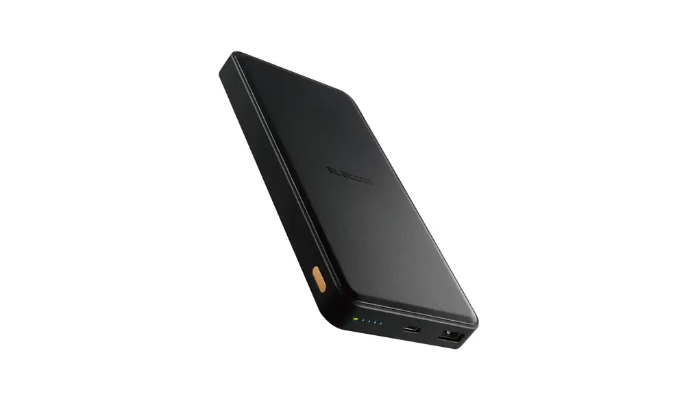 エレコム モバイルバッテリー 大容量 急速充電 12000mAh USB PD対応 20W リン酸鉄 2台同時充電 出力2ポート (Type-C/USB-A) 入力(Type-C) 【 iPhone 16 15 14 iPad/Android 各種対応】 ブラック DE-C39-12000BK