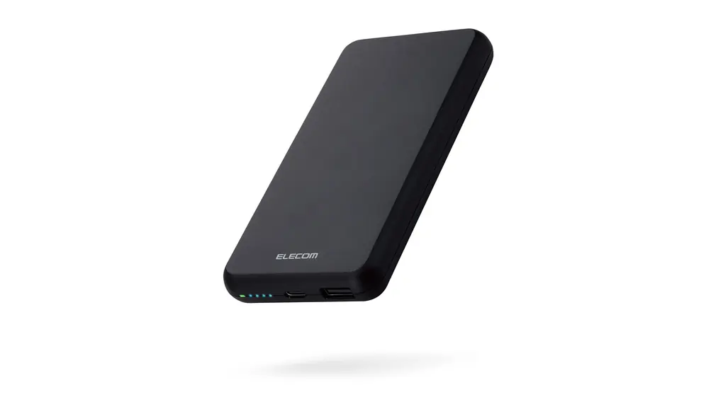 エレコム モバイルバッテリー 大容量 10000mAh 15W 2台同時充電 出力2ポート (Type-C/USB-A) 入力(Type-C) 【 iPhone SE3 / 13 / 12 / iPad/Android 各種対応】 ブラック EC-C05BK