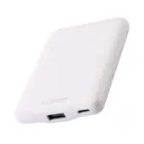 【薄型・軽量の新定番】エレコム モバイルバッテリー 5000mAh EC-C12WH｜15W出力で毎日快適に充電できるポケットサイズ