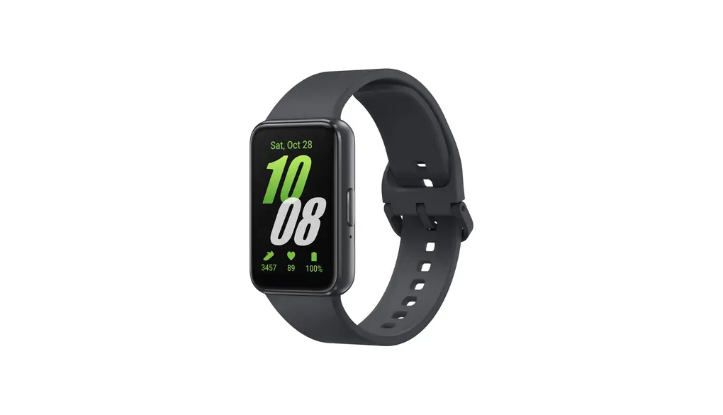 Samsung Galaxy Fit3｜グレー｜スマートウォッチ｜Samsung純正 国内正規品｜2025年発売｜バッテリー持続最大13日｜エクササイズ記録｜防水・防塵 5ATM+IP68｜軽量｜ディスプレイ1.6インチ｜睡眠管理｜SM-R390NZAAXJP