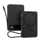 【ケーブルいらずの安心感】Gatatol 10000mAh MagSafe対応モバイルバッテリー｜4台同時充電で外出がもっと自由に