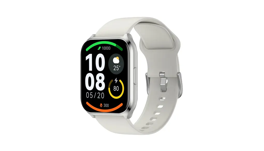 Haylou Watch 2 Pro スマートウォッチ 日本語対応 1.85インチ 大画面 [ 最大20日間 ロングバッテリー 健康モニタリング 睡眠管理 100種類以上 ワークアウトモード 血中酸素濃度測定 心拍計 探す機能 防水 IP68 メタル素材/シリコンバンド 遠隔対応 ] シルバー HL-W2PSV 【 国内正規品 】