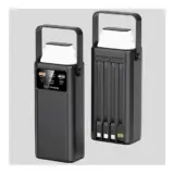 【Hounisoo 30000mAh モバイルバッテリー】6台同時急速充電＆LEDライト搭載｜防災にも頼れる大容量モデル