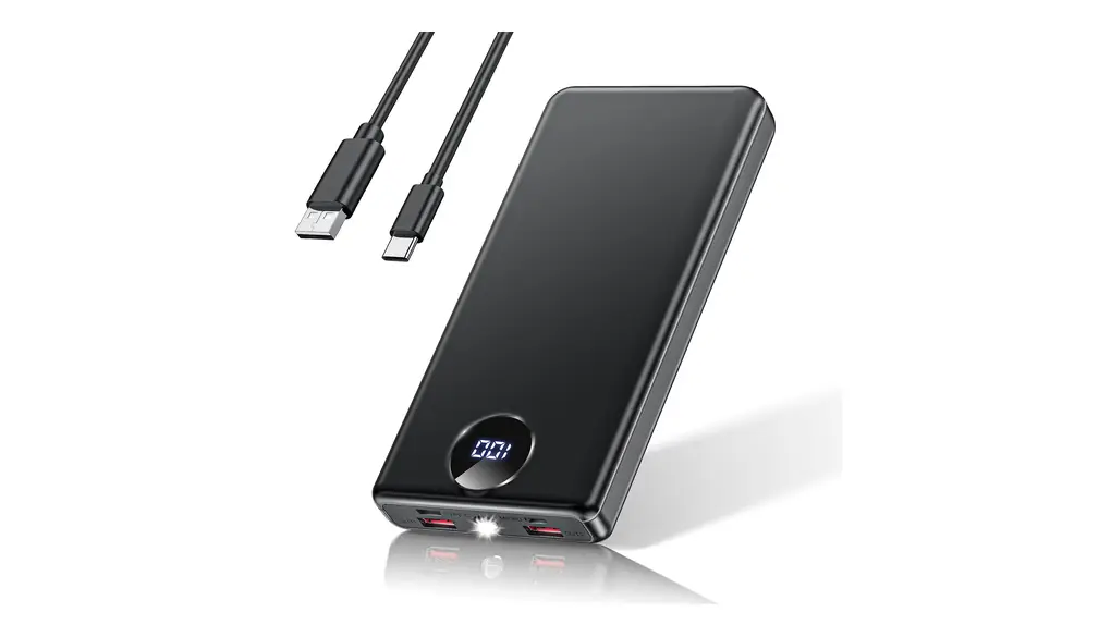 モバイルバッテリー 大容量 40000mAh 【2024年新モデル & 高輝度LEDライト付き】電熱ベストバッテリースマホ携帯充電器 急速充 2.4A出力 3台同時充電 Type-C入/出力兼用 液晶LCD残量表示 2way蓄電 持ち運び便利 コンパクト出張/旅行/地震防災/台風/キャンプ用/防災グッズ 停電対策 PSE認証済 iPhone/Android/iPad対応 日本語取扱説明書