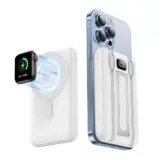 【Husbzort 18000mAh】MagSafe対応モバイルバッテリー｜3台同時充電＆スタンド付きで“電池切れ不安ゼロ”