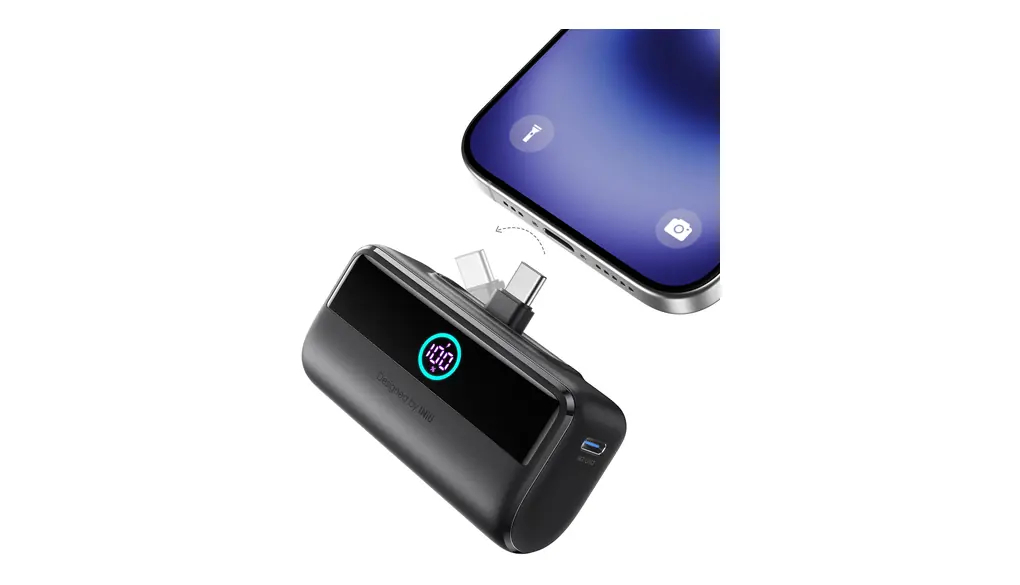 INIU モバイルバッテリー 軽量 小型 5500mAh 22.5W【USB-C 入出力 PSE認証済】モバイル・バッテリー ポータブル アウトドア/災害/緊急用の便利グッズ iPhone 17 / 16 / 15 & Android iPad その他各種対応 日本語取扱説明書付き