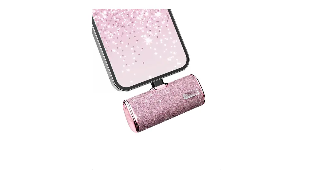 【 iWALK 正規品 】 iWALK アイウォーク モバイルバッテリー | 小さい 安全 残量表示 軽量 小型 充電 急速 全機種対応 イヤホン大容量 (5以降14まで) PSE 認証 4500mAh (ピンク)