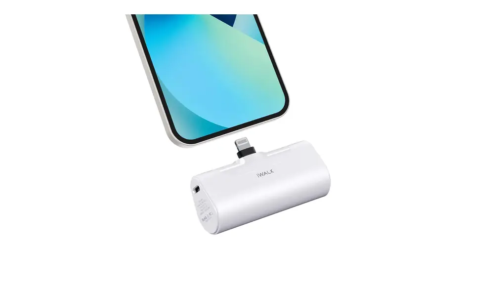 【iWALK正規品】iWALK アイウォーク | モバイルバッテリー 軽量 小型 ワイヤレス 充電 急速 全機種対応 イヤホン 大容量14 14Pro Max 13 13Pro Max se2 se xr ~ 5 4500mAh (ホワイト)