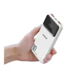 【JVGoal 10000mAh モバイルバッテリー】22.5W急速充電＆LCD残量表示｜軽量コンパクトで3台同時充電もOK！