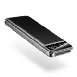 【薄型×15000mAh】充電の達人 モバイルバッテリー｜軽量コンパクトで急速充電＆残量表示つき