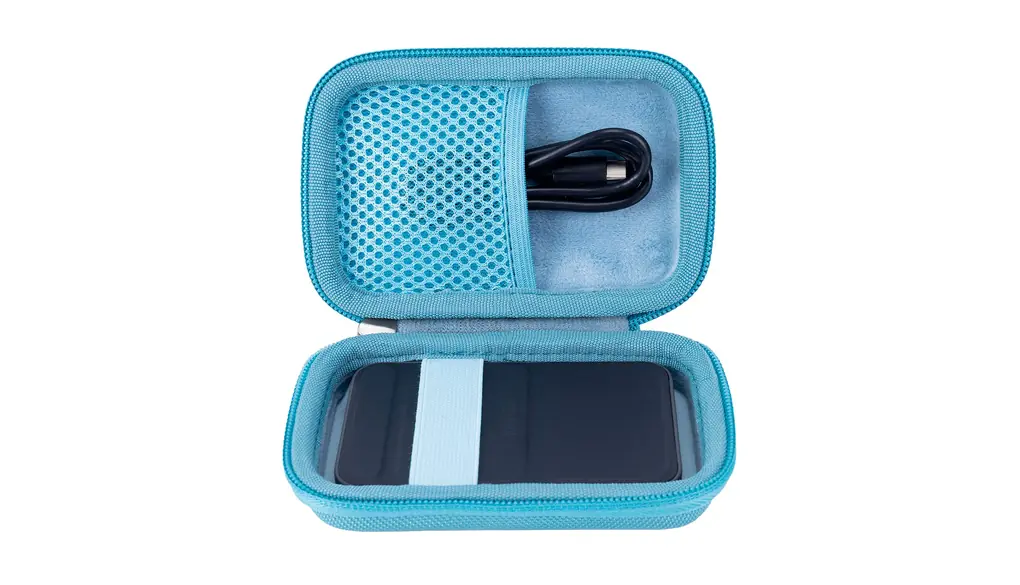 【Khanka 専用収納ケース】互換品 Anker 633/622/621 Magnetic Battery (MagGo) モバイルバッテリー ブルー（ケースのみ）