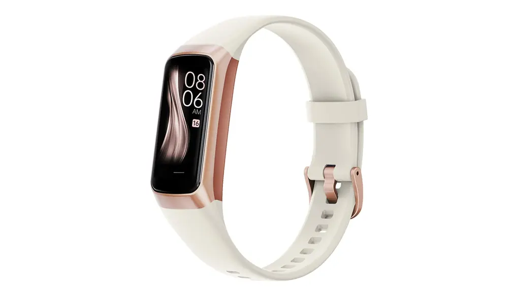 LAMA スマートウォッチ C60 レディース iPhone対応 smart watch 歩数計 ストップウォッチ 運動記録 着信通知 座り過ぎ通知 アンドロイド対応 ホワイト