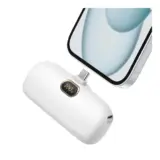 【ケーブルいらずの快適体験】LUCKYDUO モバイルバッテリー 5000mAh｜98gで持ち歩ける直挿し急速充電モデル