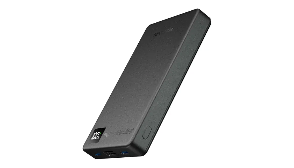 MATECH Qi2 モバイルバッテリー マグセーフ 薄型 小型 軽量 PD 35W 30W対応(史上最薄サイズ14.4mm, 10000mAh) MagSafe対応マグネット式 ワイヤレス充電 タイプC iPhone12~シリーズに対応 MagOn Pro 10000 35W Qi2