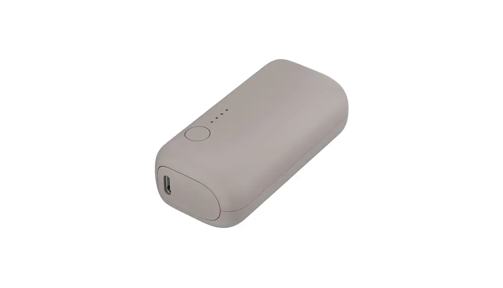 MOTTERU(モッテル) モバイルバッテリー 5,000mAh 98g PD20W入出力 PSE適合製品 iPhone Air 17 17Pro 16 15 iPad Galaxy Android スマートフォン タブレット 各種 その他機器対応 ラテグレージュ MOT-MB5001-ECGY