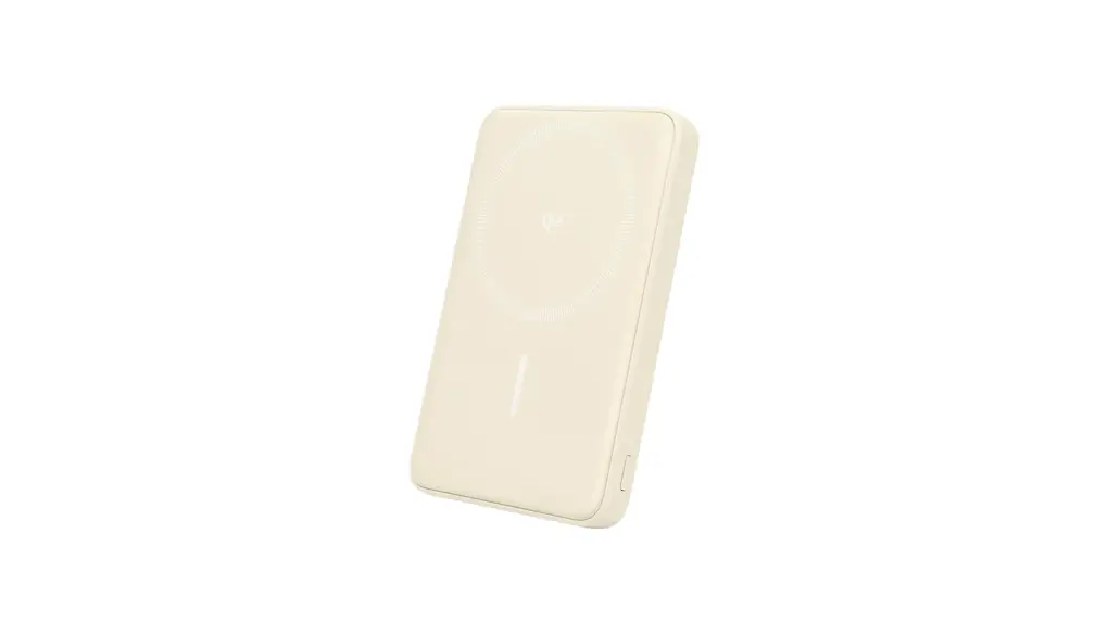 MOTTERU(モッテル) マグネット式 ワイヤレスモバイルバッテリー 5000mAh 15W出力 MagSafe対応 Qi2 認証品 iPhone Air 17 17Pro 16 15 Pixel10 Pixelsnap アーモンドミルク MOT-MBQI5001-ECAM