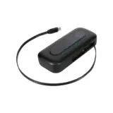 【ケーブル忘れをゼロに】オウルテック モバイルバッテリー 10000mAh｜巻き取り式ケーブル内蔵＆PD20W急速充電対応