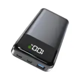 【極薄×急速】Puzxo 10000mAhモバイルバッテリー｜20W PD対応＆LCD残量表示で日常も防災も安心