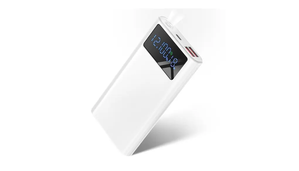 電熱ベスト バッテリー 大容量 40000mAh ヒーターベスト 専用電池 USB給電 3A安定出力 モバイルバッテリー 急速充電 PD22.5W対応 タイプc入出力兼用 3台同時充電 電熱ベスト用モバイルバッテリー LEDライト付き PSE認証済 LCD残量表示 電熱ジャケット/電熱ウェア/加熱ベスト/電熱パンツ各種対応 iPhone/Android/iPad等に適用 防災グッズ（ホワイト）