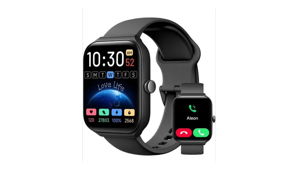 14 スマートウォッチ Bluetooth通話機能 1.95インチ大画面