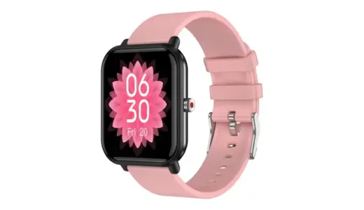 【ピンクで魅せる】ノーブランド品 スマートウォッチ レディース 1.7インチ大画面｜IP68防水で毎日がもっと快適に