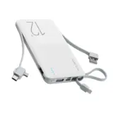 UCHAG 12000mAhモバイルバッテリー｜超薄型＆ケーブル内蔵で“持ち歩きたくなる”大容量モデル