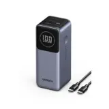 【100W急速充電＆縦置きデザイン】UGREEN Nexode モバイルバッテリー 12000mAh｜LCD表示付きでスマートに使える次世代パワーバンク