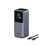 【UGREEN Nexode 20000mAh】130W高出力モバイルバッテリー｜TFTディスプレイ搭載＆縦置きデザインでノートPCも安心
