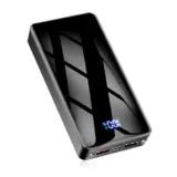 【40000mAhで6回充電】Watrey モバイルバッテリー｜軽量410g・LCD表示付きの次世代パワーバンク