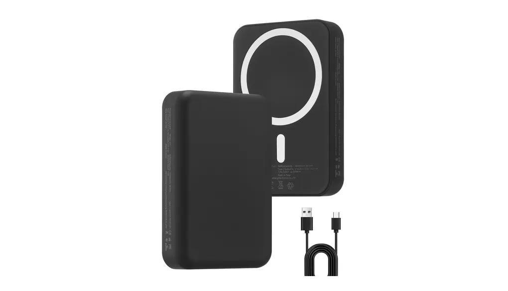 モバイルバッテリー MagSafe対応【磁力2.2倍UP・10000mAh大容量・PD20W急速充電・JP限定】 軽量 小型 16mm薄型 LED残量表示 N52磁石 マグネット式 ワイヤレス充電器 Type-C入出力兼用 2台同時充電 スマホ充電器 安全回路保護 PSE認証 PD&QC3.0 旅行/出張/緊急/停電対策/防災用 iPhone 16/15/14/13/12シリーズ専用（ブラック）