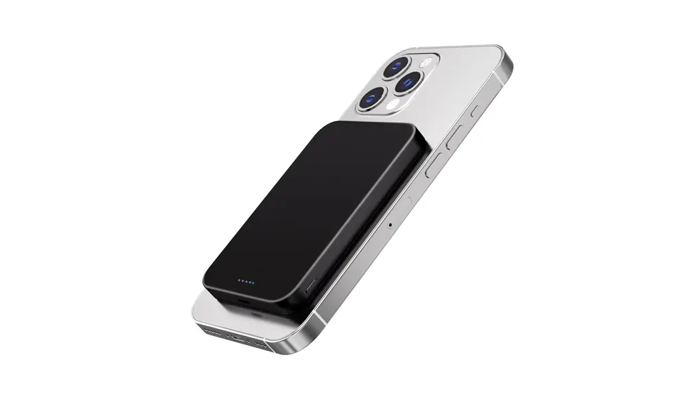 【業界初のチタン金属・14mmの超薄型】Yamisan Magsafe対応 モバイルバッテリー 10000mAh 軽量 PD20W急速充電 マグネット式 ワイヤレス充電器 スマホ充電器 大容量 両台同時充電 Type-C入出力兼用 マグセーフ充電器 iPhone16/15/14/13/12シリーズ対応 コンパクトで機内持ち込み可 旅行/出張/災害用 PSE認証済み（チタンブラック）