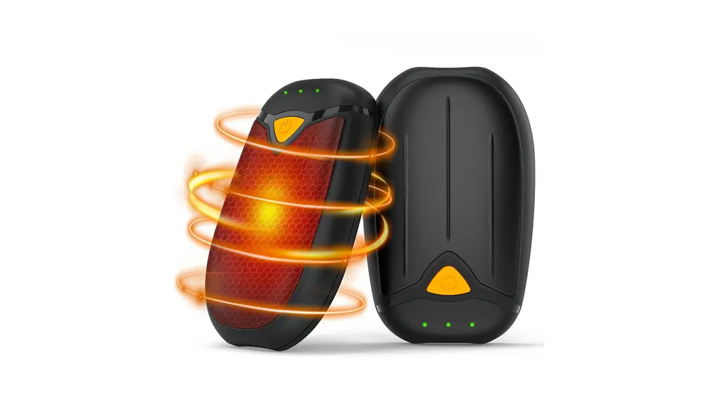 aimdty 充電式カイロ ハンドウォーマー 2個セット 8000mAh 最新型分離式設計 最大11時間連続使用 2秒急速発熱 大容量 マグネット式 分離式 電気カイロ 寒さ対策 3段階温度調節 軽量 コンパクト 持ち運びやすい 防寒対策