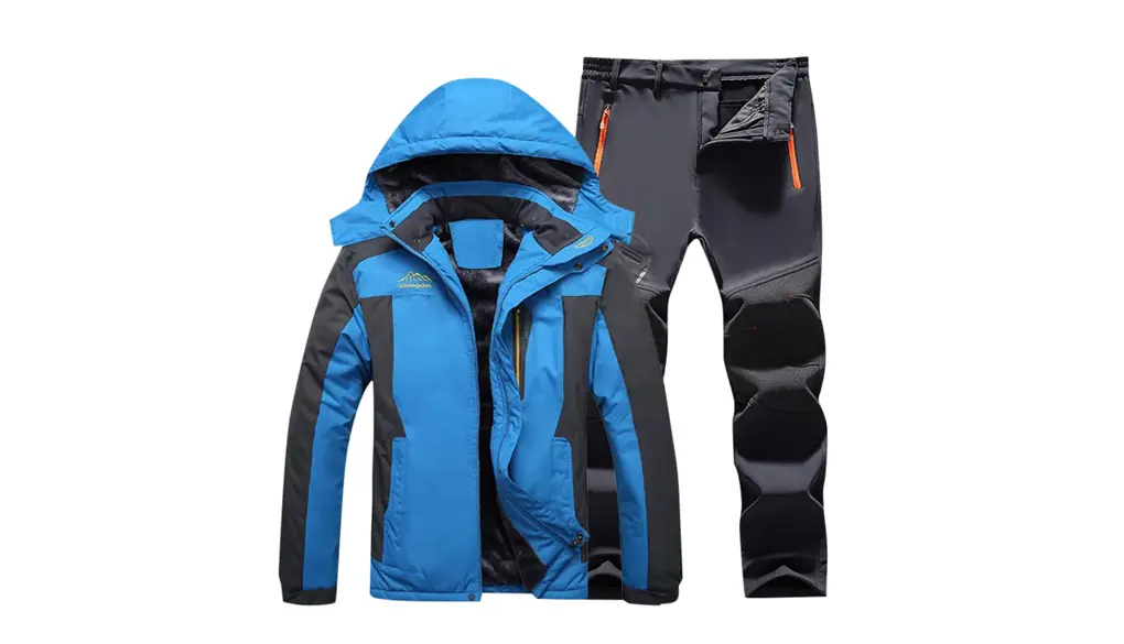 [Alresiga] スノーボード ウェア 上下セット メンズ 保温 防寒 レディース 大きいサイズ 撥水加工 スキーウェア スノボウェア 防寒 男女兼用 2点セット 多色 6サイズ