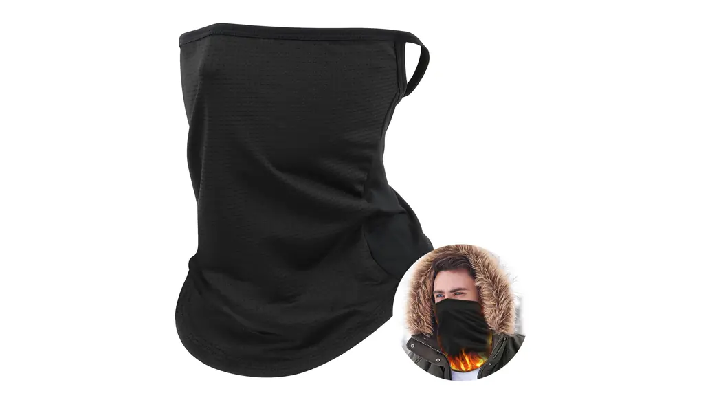 [Andeor] 【自転車選手が愛用】 ネックウォーマー メンズ 冬 【極暖38℃恒温・高機能断熱裏起毛】 ネックガード フェイスカバー 厚手 防寒 防風 軽量 自転車 バイク アウトドア 登山 スキー スノボ 男女兼用